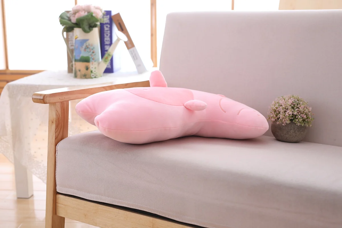 Плюшевые мягкие игрушки Kawaii животное Розовая Свинья вниз хлопок Игрушка Дети Девочки большая подушка игрушки для детей рождественские подарки