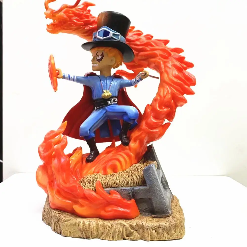 

Anime 21CM One Piece Sabo Cos Doctor Strange GK PVC Action Figure Statue Collection Model Kids Toys Doll Gift