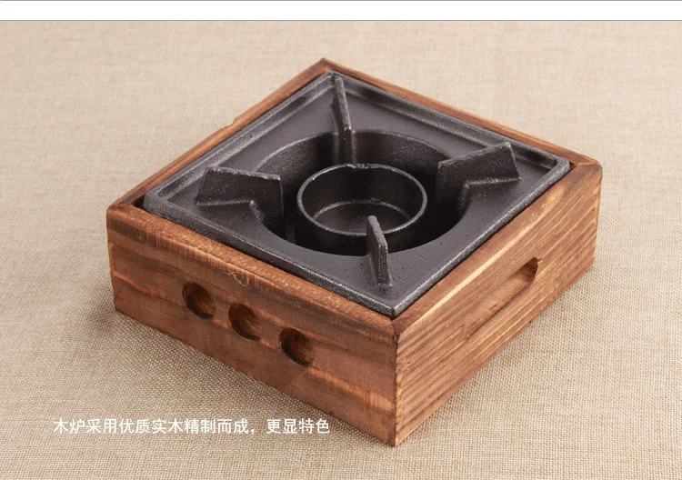 Характерный сухой котёл сковородка спиртовый обогреватель китайский агротамент чугунный чайник для плиты маленькая сковорода