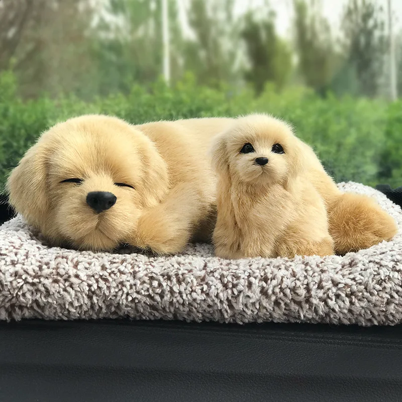 

Imitation Dog Cat Figures Contain Activated Carbon to Absorb Formaldehyde to Remove Odors Home Car Decor Miniature Figurines