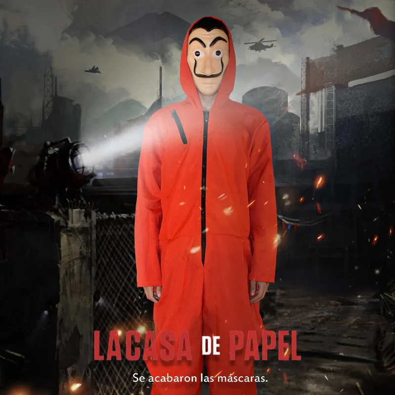 Новый Лидер продаж &quotСальвадор Дали&quot The House of Paper La Casa De Papel Косплэй вечерние