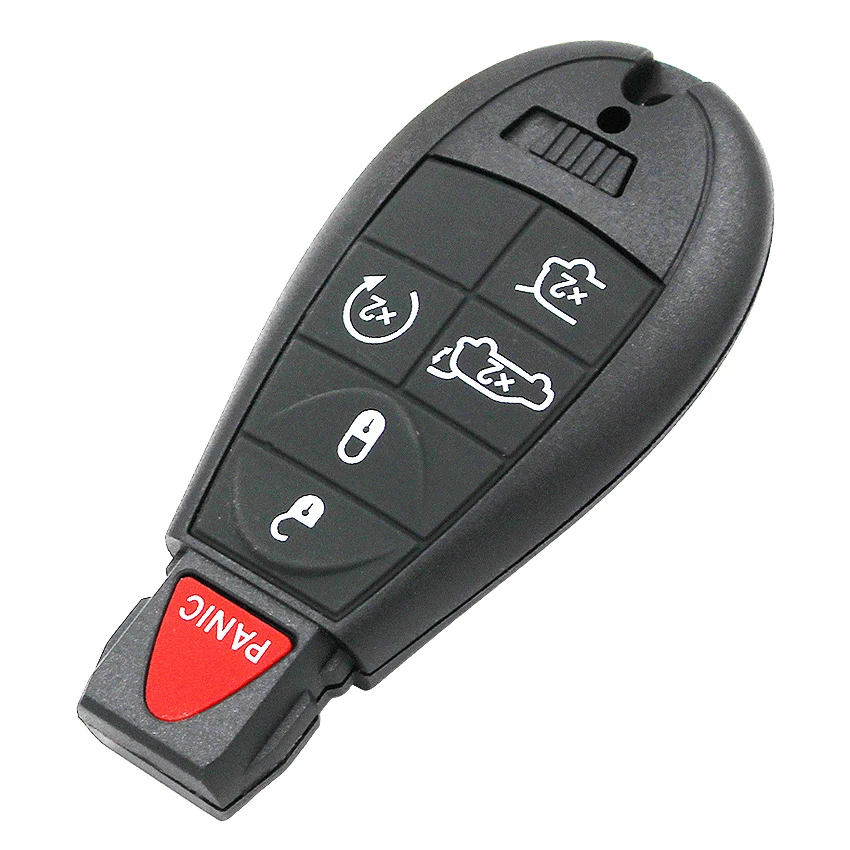 Замена 5+ 1 кнопки Smart Keyless вход удаленный ключ 6 кнопок 433 МГц ID46 чип для Chrysler Dodge FCC M3N5WY783X/IYZ-C01C