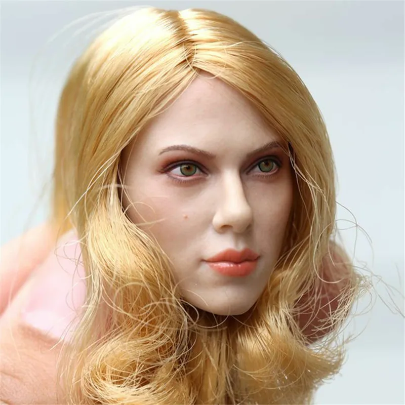 GAC TOYS 1/6 масштаб Скарлетт Юханссон голова лепить резьба Модель женский блонд подходит для 1" женская фигура тело игрушки коллекция подарок