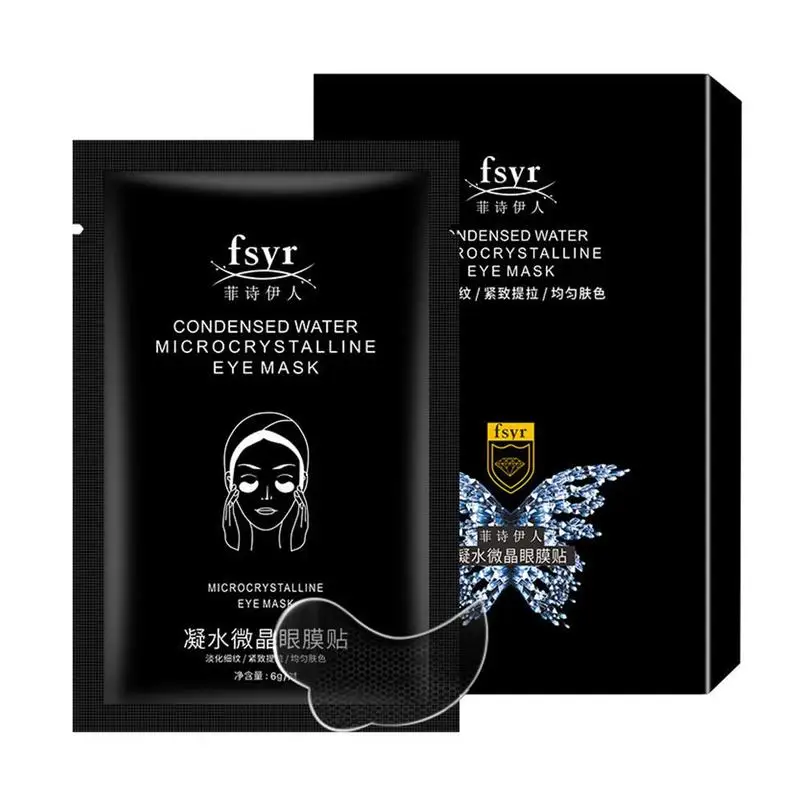 FSYR Hyaluronic Acid Microcrystalline Eye Mask Face Neck Sticker Lifting Face Skin Patch Tools Forehead Anti-aging Eye Mask R7I5