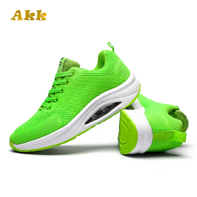 green ladies trainers