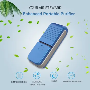 

USB Mini Air Purifier Purify formaldehyde and smoke,Ozone Generator and Ionizer,CE RoHS No Radiation for pregnant women baby