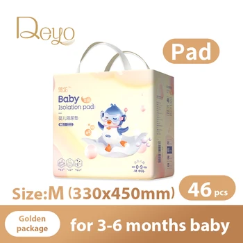 

Deyo Waterproof Urine Pad Newborn Baby Soft Breathable Bed Pad Kids Urine Mat Super Absorbent Changing Mat