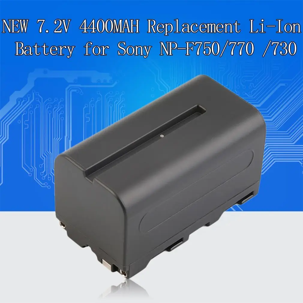 7 2 V 4400 мА/ч литий ионный аккумулятор Батарея для NP F330 F530 F550 F570 F730|Аксессуары