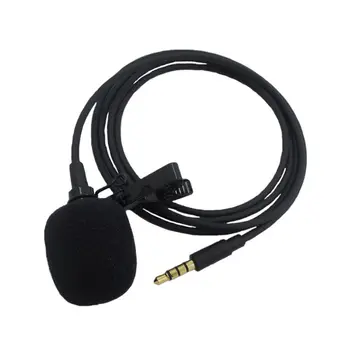 

Mini Portable Microphone Condenser Clip-on Lapel Mic for iPhone An-droid Phone