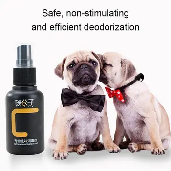 

50ML Pet Deodorant Drops Deodorant Perfume Spray For Dogs Cats Pet Removing Odor Freshing Air Supplies Pet Perfume A