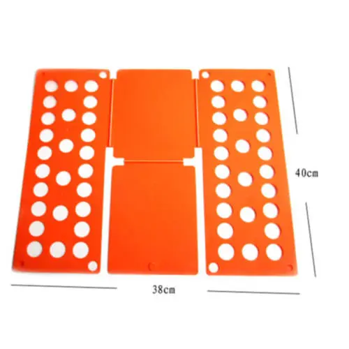 

Hot Sale Lazy Quick Stacking Board Pegs Magic Organizer Children Dress T Shirt Flip Rack Fast Clothes Folder Board Fold For Kid