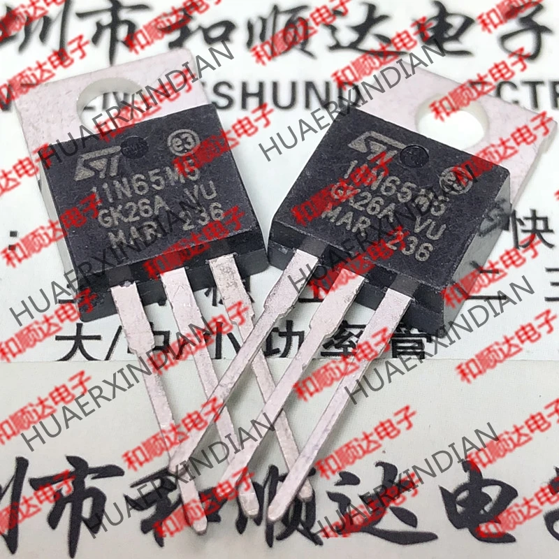 10 шт./лот и STP11N65M5 11N65M5-220 710V 9A