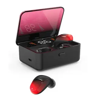 

Wireless Earphones True Stereo Headphone In-ear Earbuds Hifi Sport Headset With Digital Display Touch Control