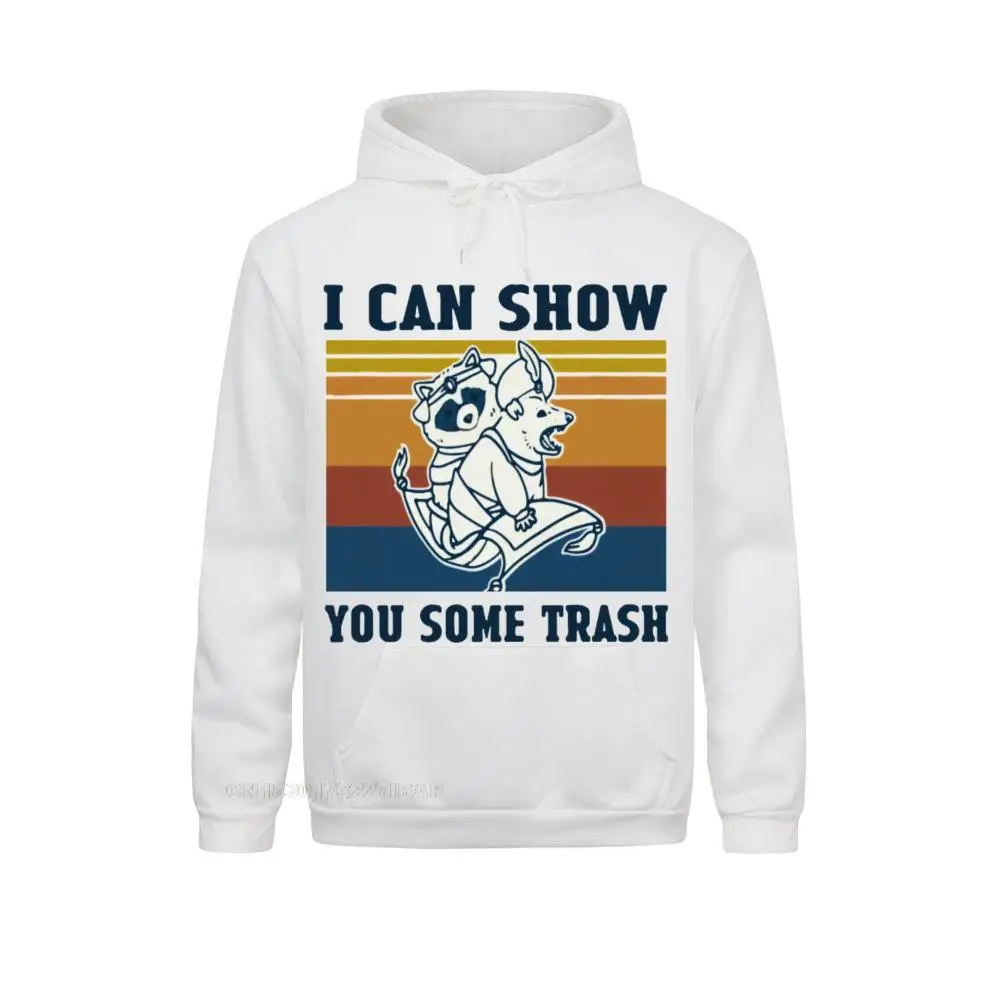 

I Can Show You Some Trash Sportswear Vintage Raccoon And Possum Funny Cute Animals EU Size Best Gift Tops