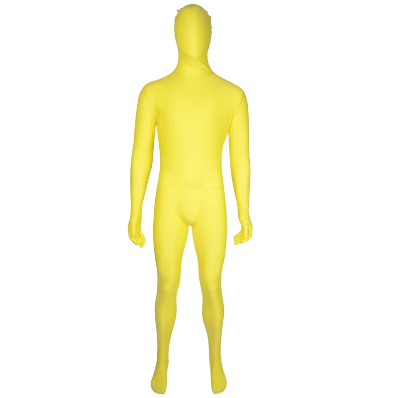 Zentai боди для мужчин и женщин, однотонный комбинезон для выступлений, для взрослых, на Хэллоуин, вечерние, невидимые, для сцены, шоу, ролевые игры, костюмы