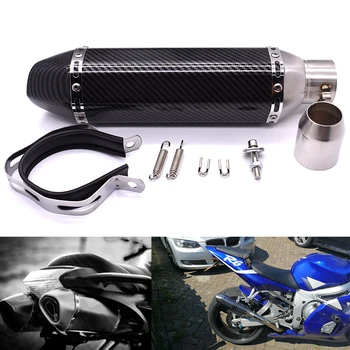 

Motorcycle Modified Muffler 36-51mm Universal Exhaust pipe For Ducati 749 999 1098 1198 S R 749/S/R 999/S/R 1198S/R 848 EVO S4RS