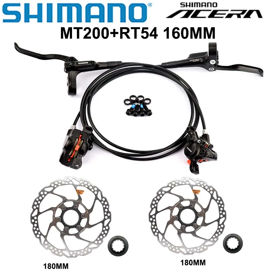 シマノ M6100 ブレーキ前後セット Shimano-Deore油圧ディスクブレーキ