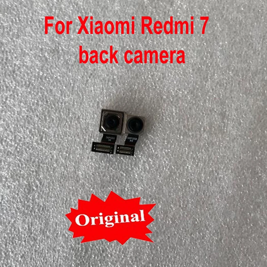 Протестированный рабочий Hongmi 7 Pro основной большой задний модуль камеры для Xiaomi Redmi 7 телефон гибкий кабель Замена