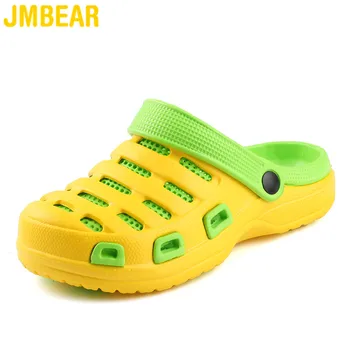 

JMBEAR Children's Shoes Summer New Bird's Nest Low-top Large Size Hole Shoes Breathable Beach Sandals обувь