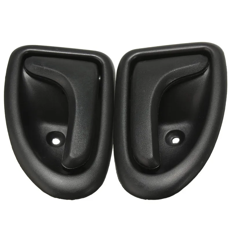 1Pc Black Left Right Side Car Interior Door Handle Knob Hand Handles For Renault Clio 1999-up Scenic 1999-2005 Megane 1998-2002