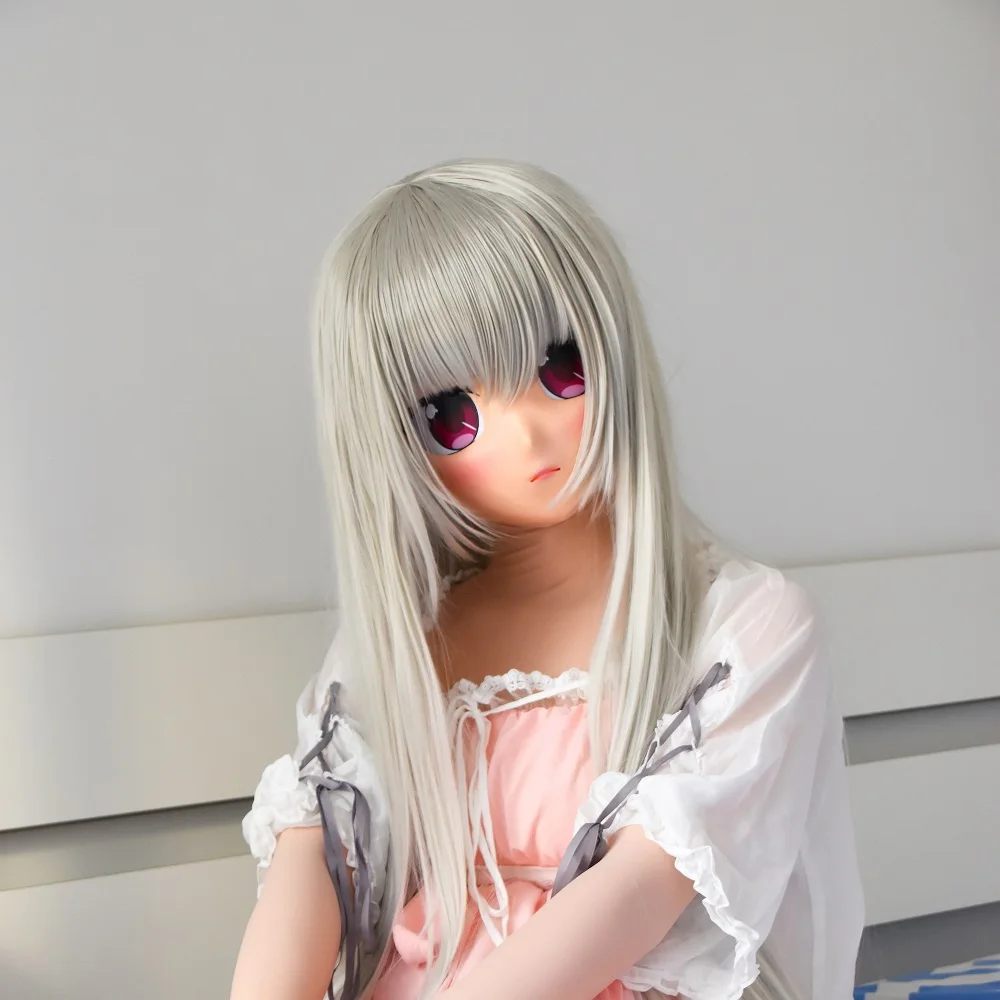 KGM 14) арбалет Девушка BJD кукла комиксы маска Аниме Реалистичная силиконовая косплей Кигуруми Фетиш маскарадные маски