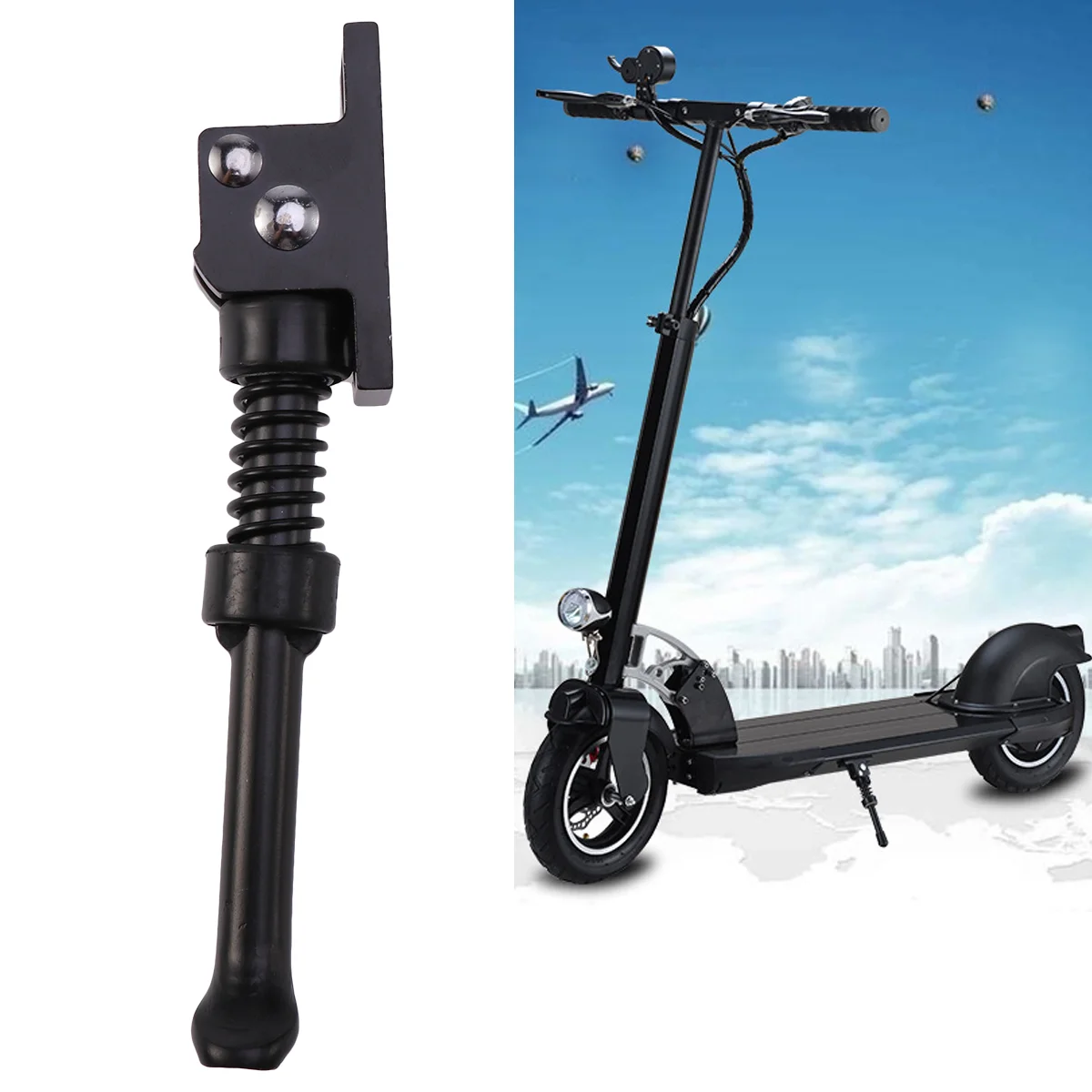 Seitlicher Fahrradständer Aus Alu - Verstellbarer Heckständer Für Mountainbikes