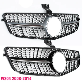 

Car Front Starry star Grill Bumper Grille For Mercedes Benz C-Class W204 2008 2009 2011 2012 2013 2014 styling