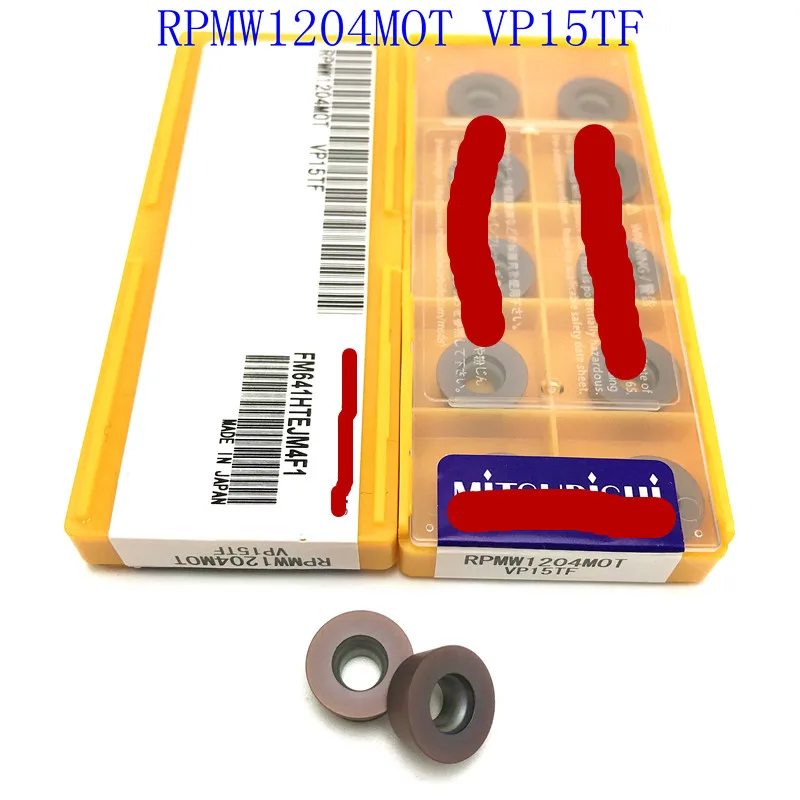 

R6 milling cutter RPMW1204MOT VP15TF face milling cutter carbide tool CNC tool, milling machine accessories