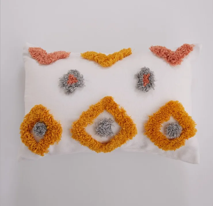 Роскошный домашний декор Алмазная вышивка ручной работы, накидка для подушки, оранжевый серый чехлы на декоративные подушки наволочка накидка на подушку размером 45*45 см