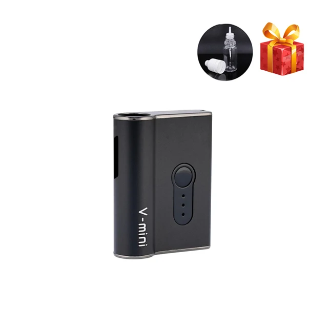 black mod Стартер Ztcsmoke V мини батарея Mod 450 мАч Preheat VV Магнитный подключенный Vape комплект с 510 толстый испаритель масла бак КБР - Цвет: black mod