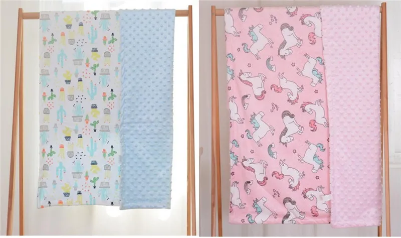 30 Styles Children Summer Kids Baby Blanket Swaddle Soft Double Layer Coral Fleece Infant Newborn Baby Bedding Swaddle Blanket