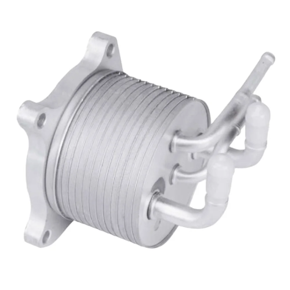

2920A141 Replacement Car Oil Cooler Auto Engine Practical Durable Heat Exchanger 4 Outlets Direct Fit Easy Install For Jeep