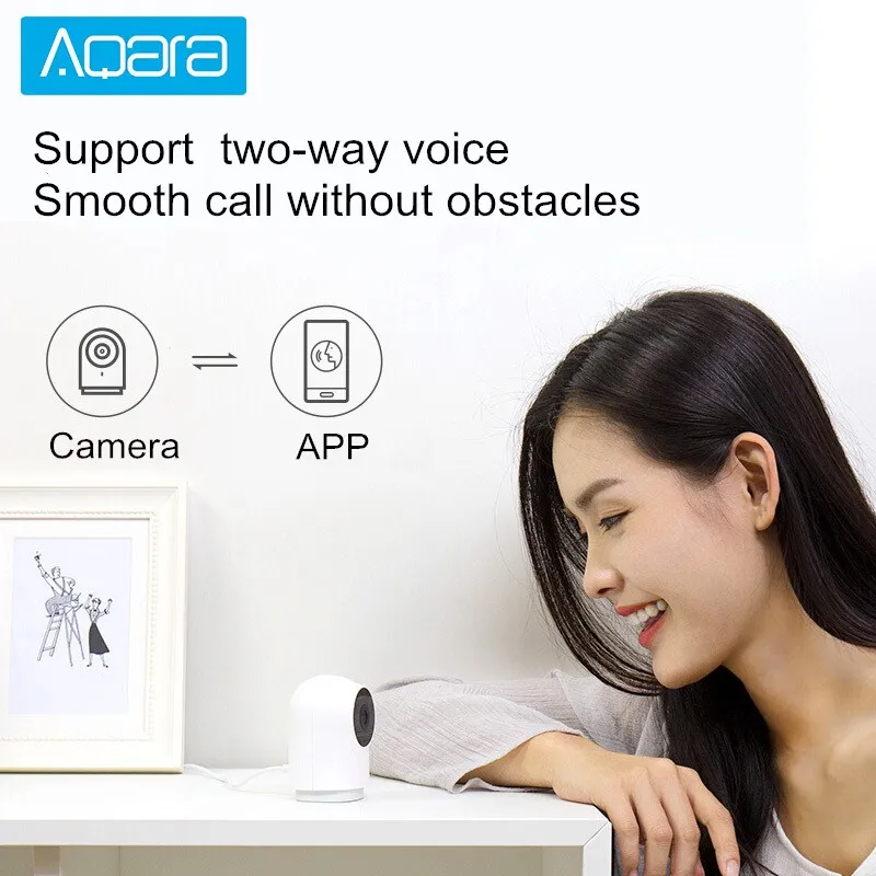 Умная камера AQara G2 1080P Zigbee 3 0 Gateway Edition ночное видение распознавание ии умное