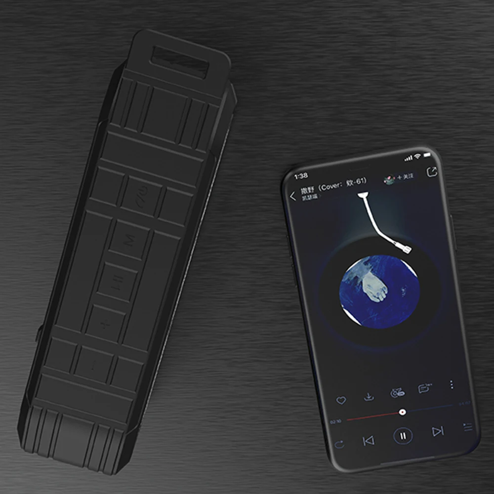 X3 Bluetooth 5,0 динамик беспроводной открытый переносной водонепроницаемый динамик длительный ручной звонок TWS Aux TF USB fm-радио