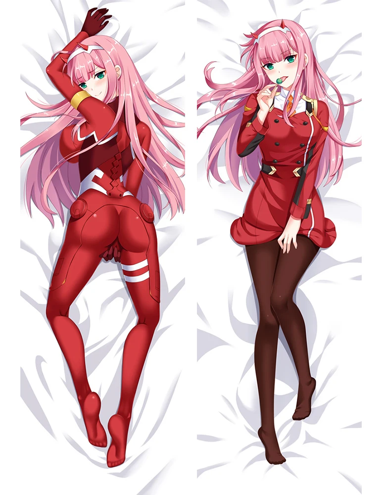 Секси Аниме наволочки мои дорогие в FRANXX Подушка Чехол сексуальные девушки 3D