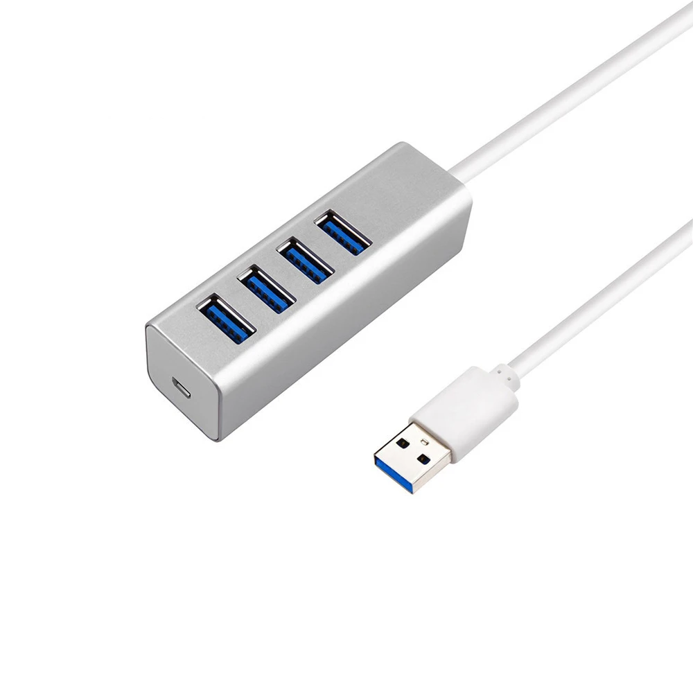 USB 3.0 HUB with 4 Ports Aluminum Portable OTG HUB USB Splitter For Macbook Laptop PC Tablet Computer Accessories USB 3.0 HUB with 4 Ports Aluminum Portable OTG HUB USB Splitter For Macbook Laptop PC Tablet Computer Accessories