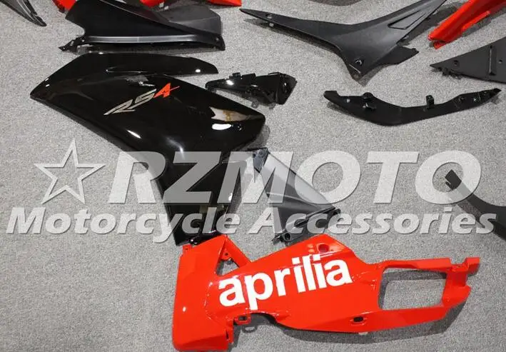 Полный набор обтекателей для Aprilia RS4 50 125 2012-2013- ABS пластик мотоцикл Обтекатели наборы красный черный