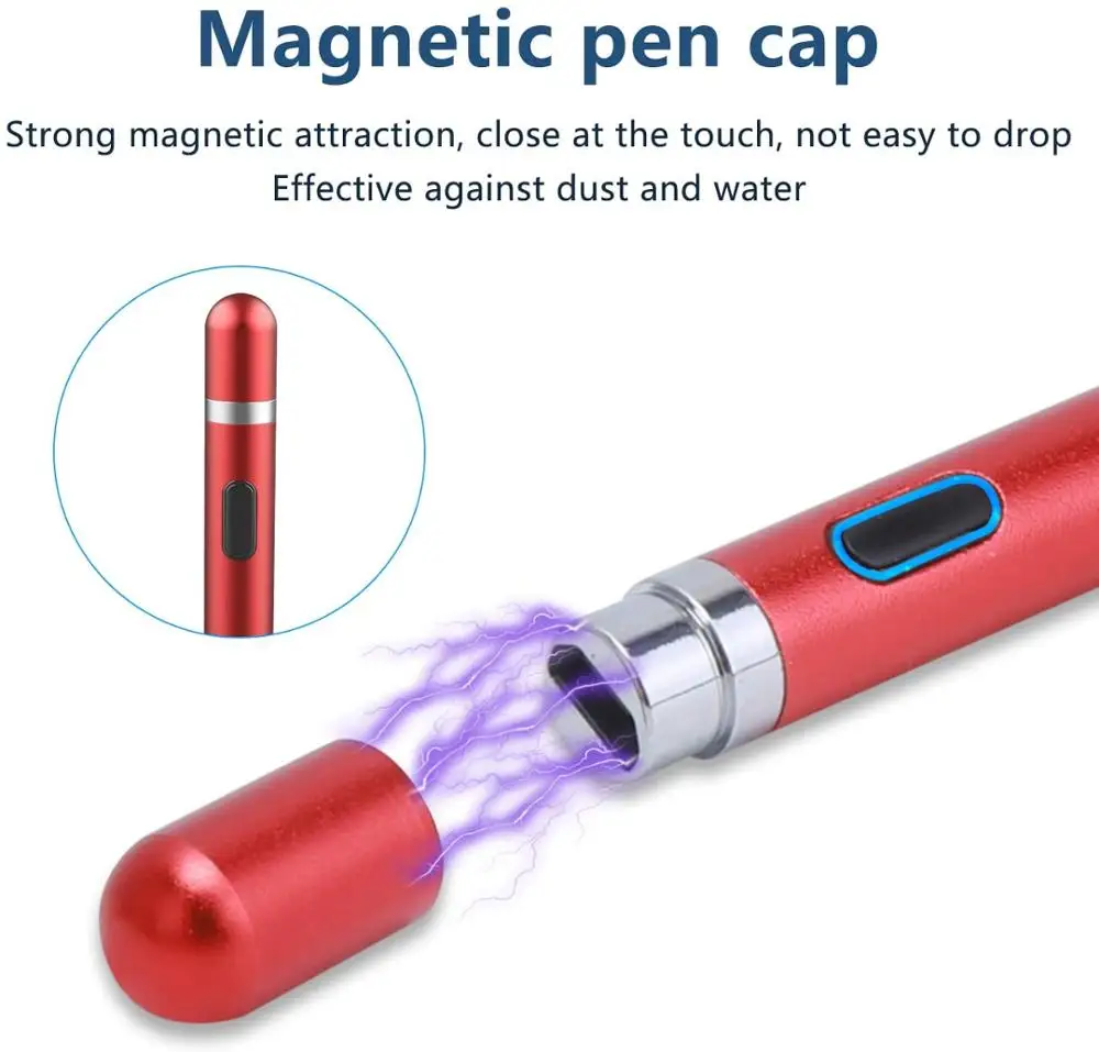Сенсорная ручка для стилуса Apple Pencil iPad iPhone 6 7 8 Plus X XS 11 Pro Max Samsung Huawei Xiaomi OPPO Vivo