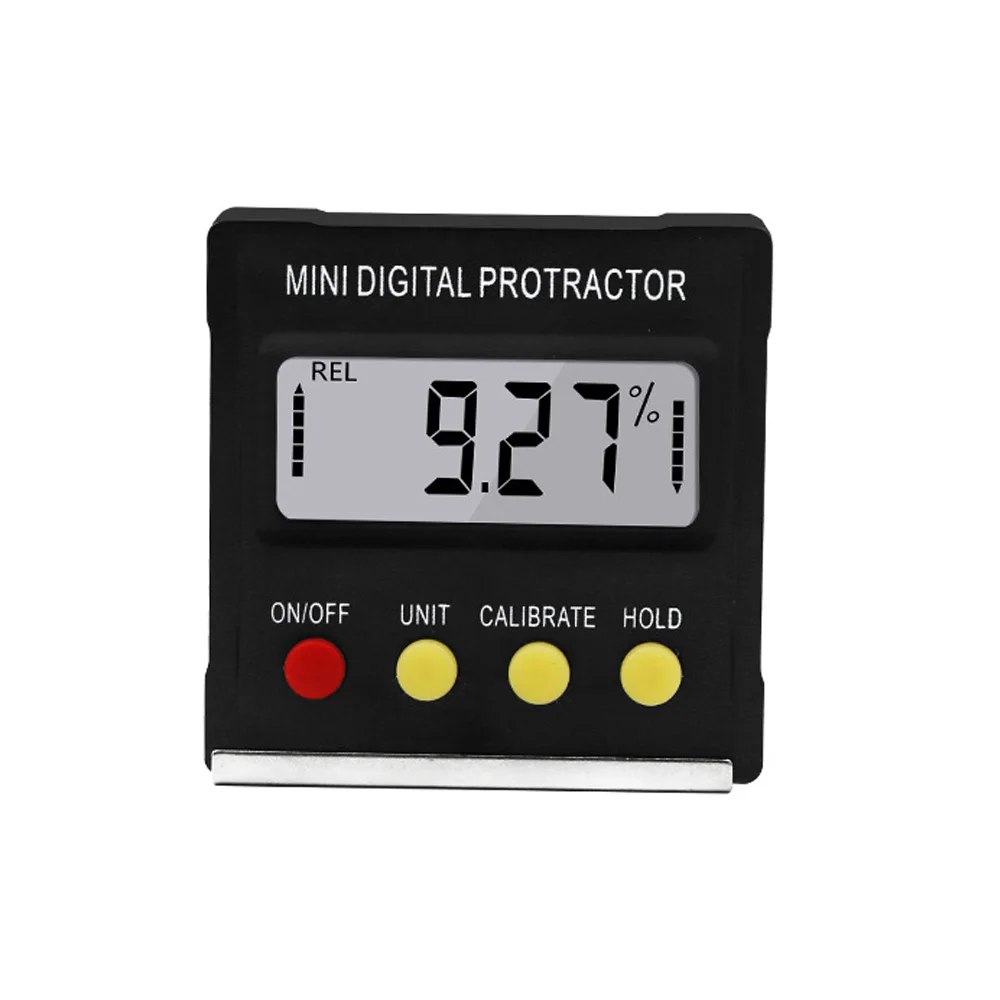 

Digital Protractor Inclinometer Level box Digital Angle Finder Bevel Box with Bottom built-in magnet