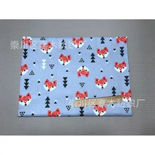 Ткань хлопок для шитья детский принт рисунок хлопчатобумажная DIY постель белье простыня наволочка быстрая россия