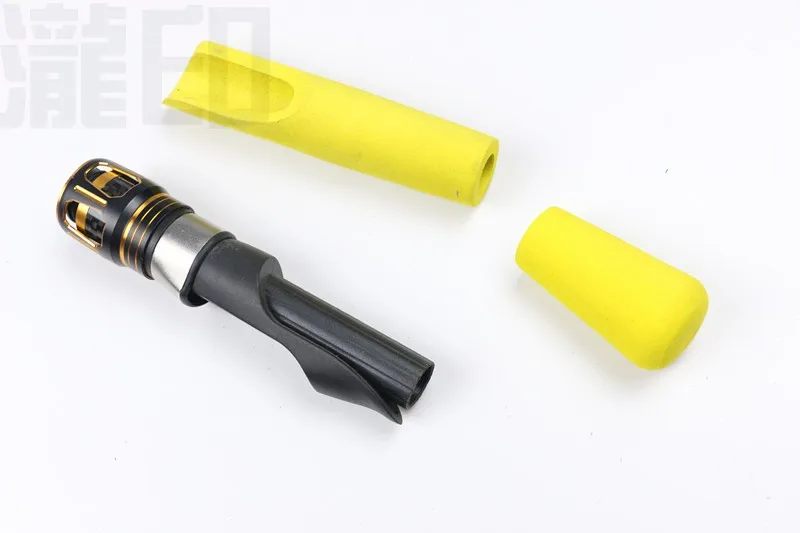 Приманка DIY стержень для цветной ручка для рыболовной удочки Набор Eva и металлические детали Сделано в Китае сиденье колеса прямая ручка Pikestaff номер 27