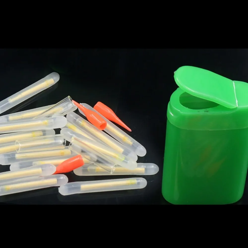 15Pcs night fishing light stick fishing fluorescent pole light night float beautiful glow stick fishing Поплавки 30S16 (6)