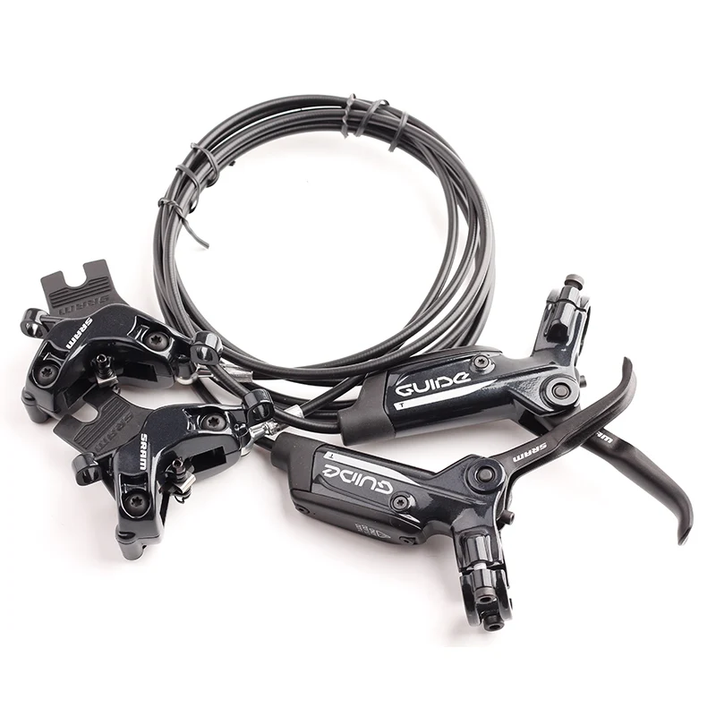 - SRAM GUIDE T 4 PISTON MTB Mountain Bicycle Hydraulic Disc Brake Front Rear 8001500mm Length