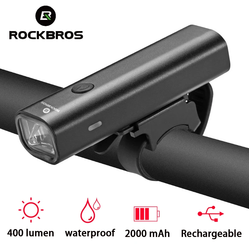 ROCKBROS новый перезаряжаемый велосипедный светильник для головы велосипеда