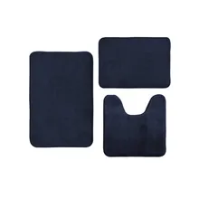 3 шт./компл. Ванная комната Ванна ковер из бархата кораллового цвета с эффектом памяти «Коттон мемори» коврик Ванная комната водопоглощение нескользящей пены памяти средства ухода за кожей Шеи ковры коврики для ванной из 3 предметов