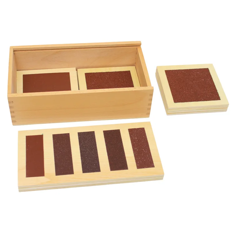 

Montessori Sensory Teaching Aids Montessori Professional Edition Touch Board Children Early Education Toy
