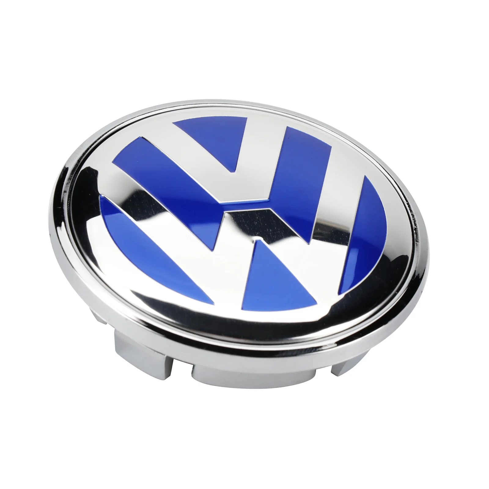 4 х 56 мм синий логотип эмблема значок сердечник колеса Кепки 1J0 601 171 для VW Volkswagen Jetta Golf Beetle CC GTI
