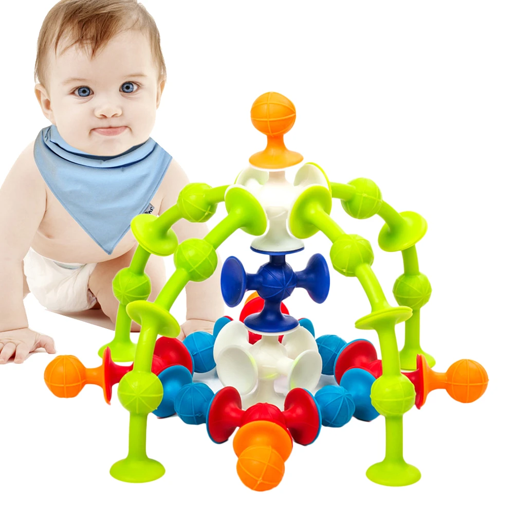 sticky building blocks