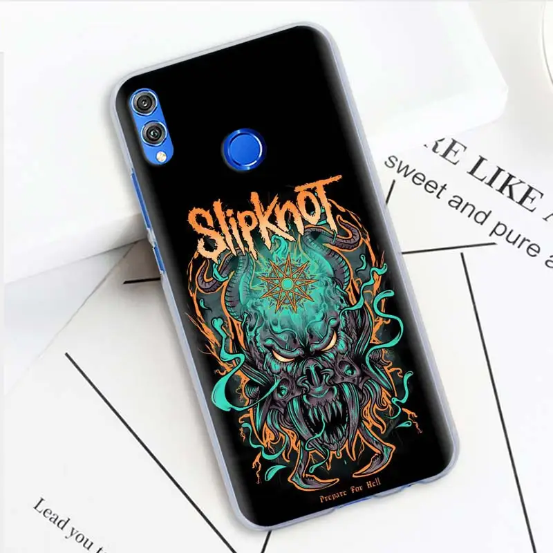 Slipknot Rock Phone Case for Honor 8X 9X 8A Pro 8C 8S Play 3e Honor 20 Pro 10 20 Lite 20i Hard Cover