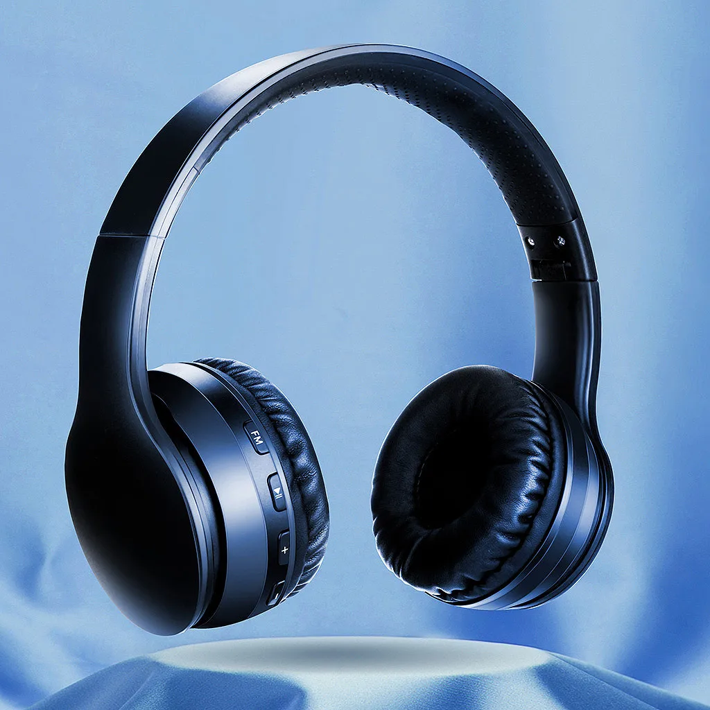 Bluetooth наушники складные с FM радио и микрофоном|Наушники гарнитуры| |